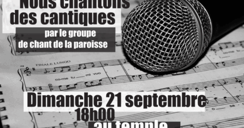 Concert – Chantons les cantiques